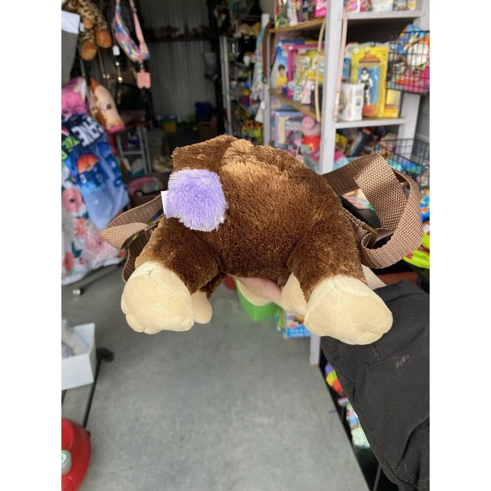 Ty Gear Coconut Monkey Plush Backpack 13